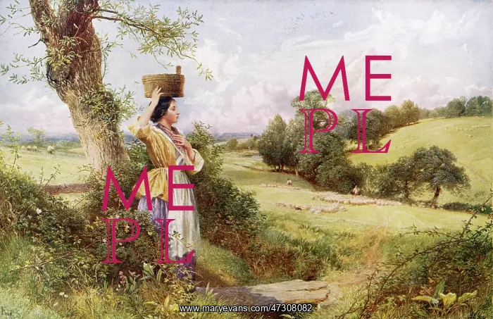  : MILKMAID, ENGLAND C1860