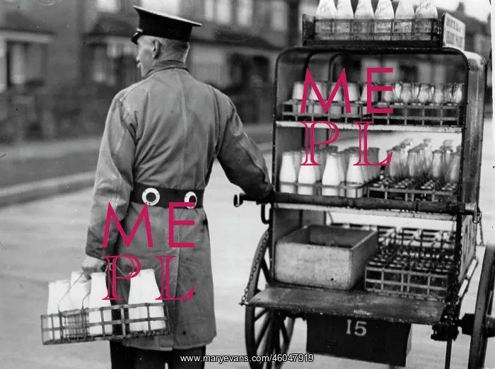  : Milkman. Milkmen [...] have been issued with safety belts [...] with two