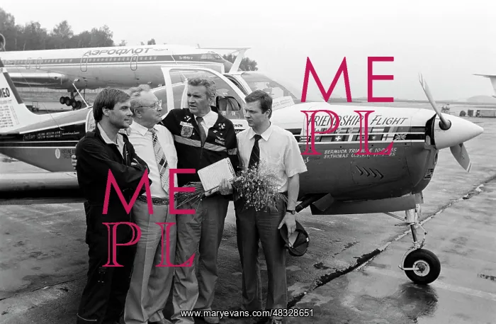 : Millard Harmon flight USA-Moscow, 1987 : Millard Harmon flight USA-Moscow, 1987