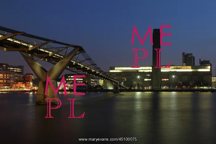: Millenium Bridge, London, UK : Millenium Bridge, London, UK
