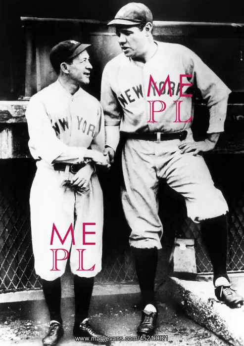 : Miller Huggins, and Babe Ruth, circa early ? : Miller Huggins, and Babe Ruth, circa early ?