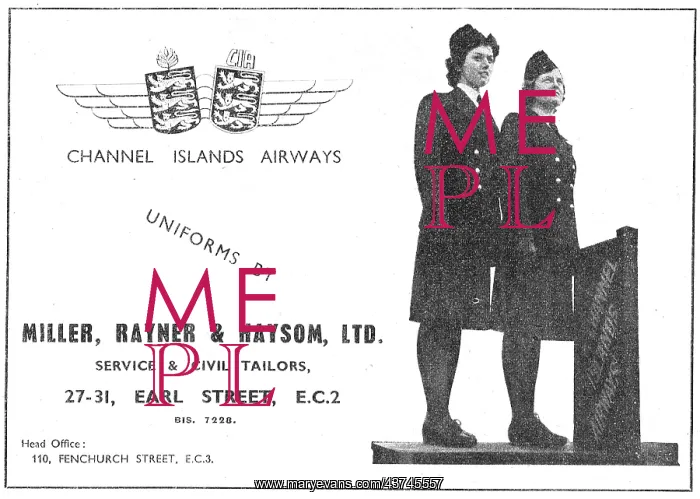 : Miller, Rayner & Haysom - Airline Uniforms : Miller, Rayner & Haysom - Airline Uniforms