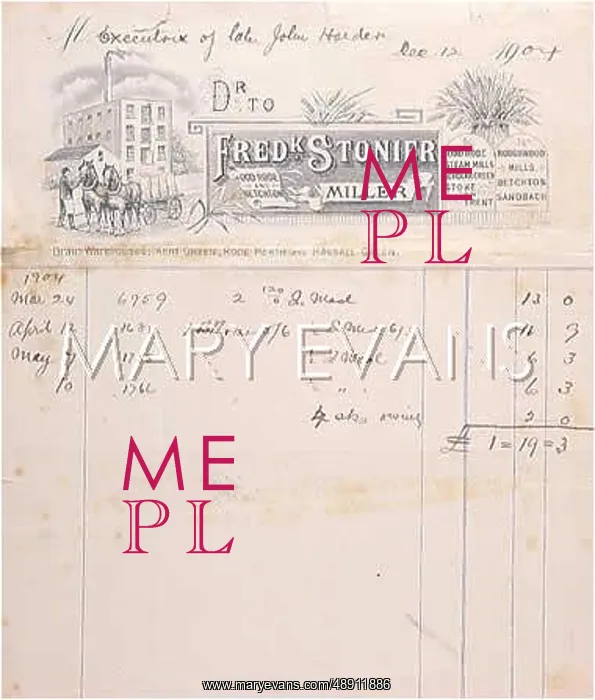  : MILLER'S BILL / 1904