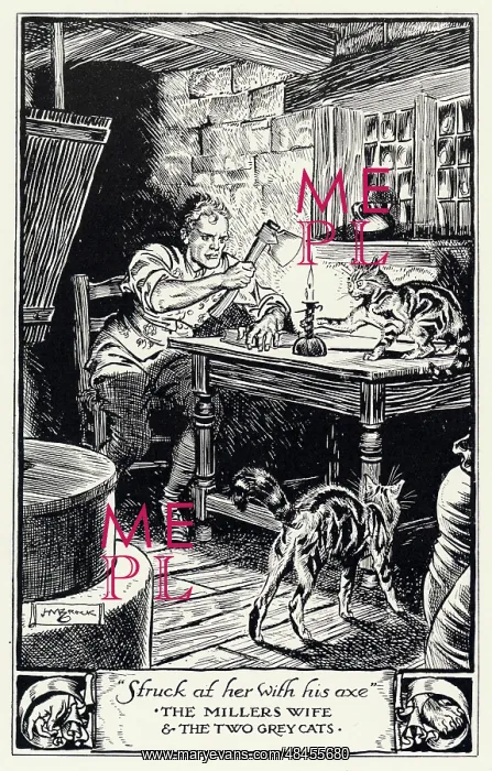 : MILLER'S WIFE AS A CAT : MILLER'S WIFE AS A CAT