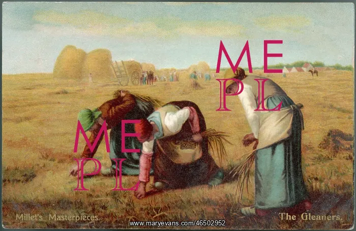: Millet Gleaners : Millet Gleaners