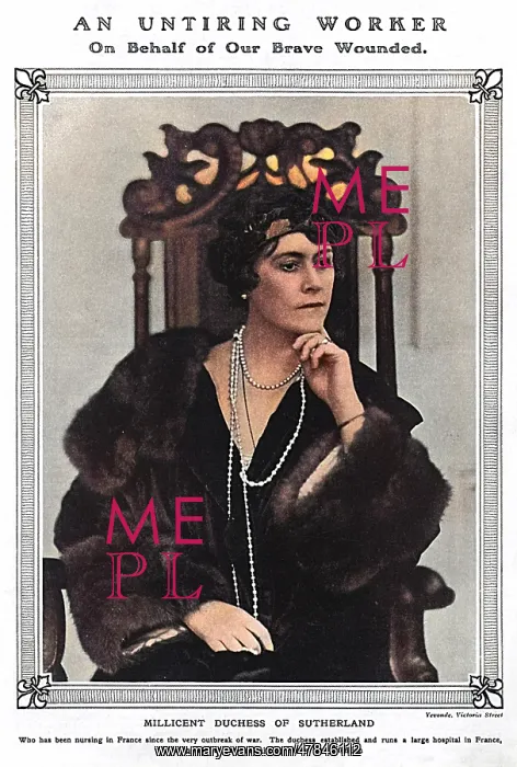 : Millicent, Duchess of Sutherland by Madame Yevonde : Millicent, Duchess of Sutherland by Madame Yevonde