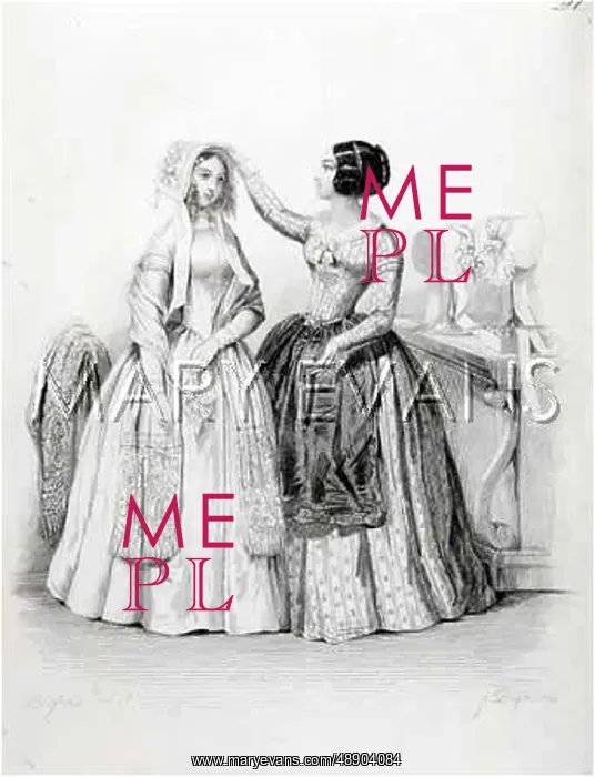 : AT THE MILLINERS 1847 : AT THE MILLINERS 1847