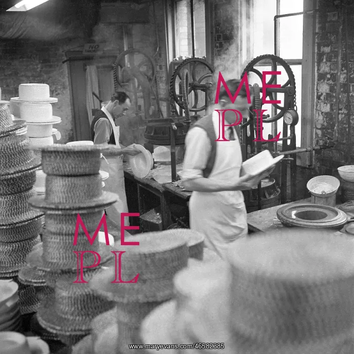 : Millinery, hat manufacturing, Luton : Millinery, hat manufacturing, Luton