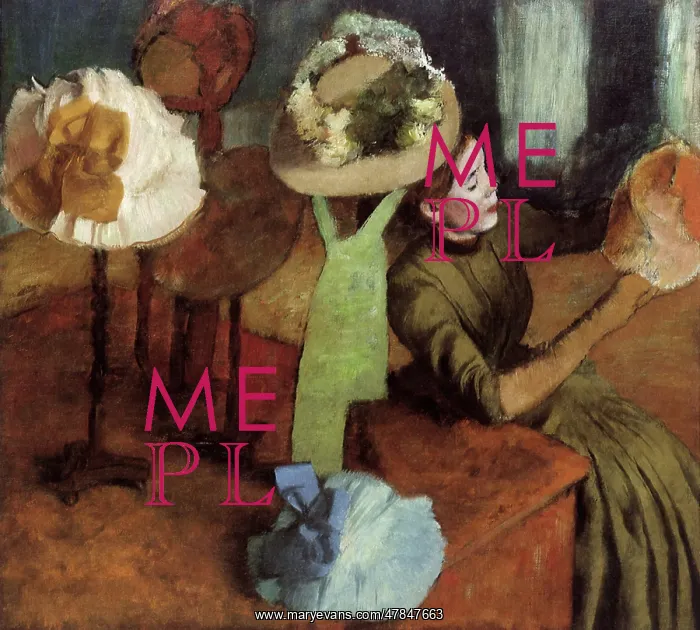  : The Millinery Shop, by Degas
