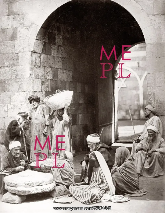  : Milling grain, Cairo, Egypt, c.1880's