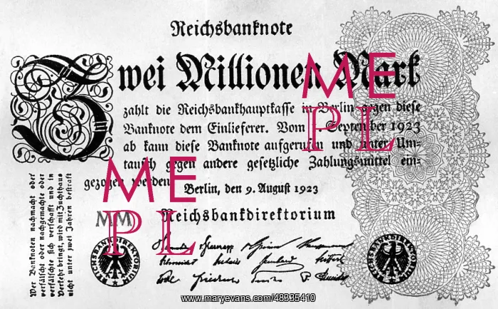 : Two million Mark, 1923 : Two million Mark, 1923