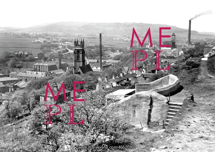  : Milnsbridge, Longwood c1960
