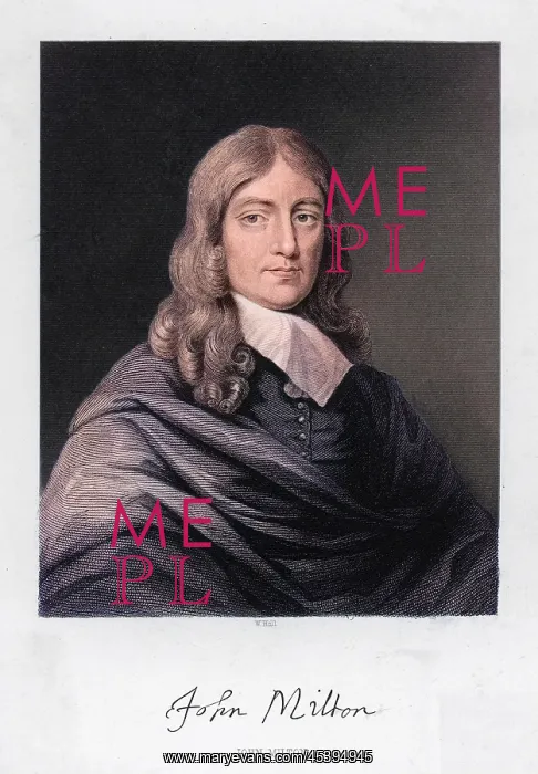  : MILTON. JOHN MILTON (1608 - 1674), English poet