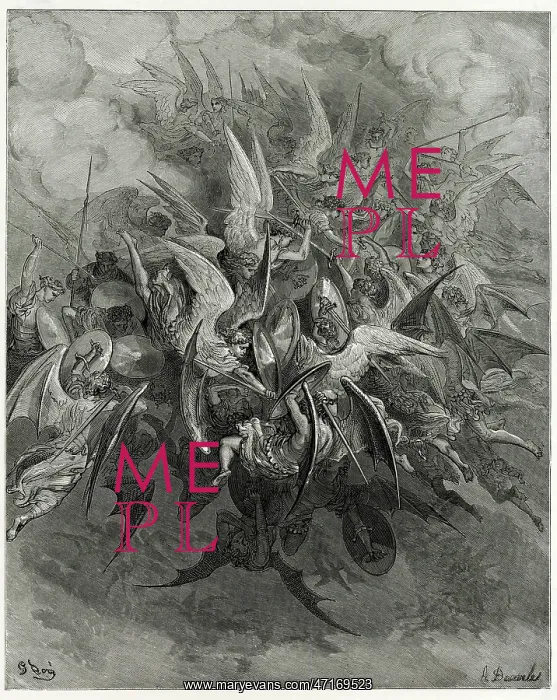 : MILTON / REBEL ANGELS / DORE : MILTON / REBEL ANGELS / DORE