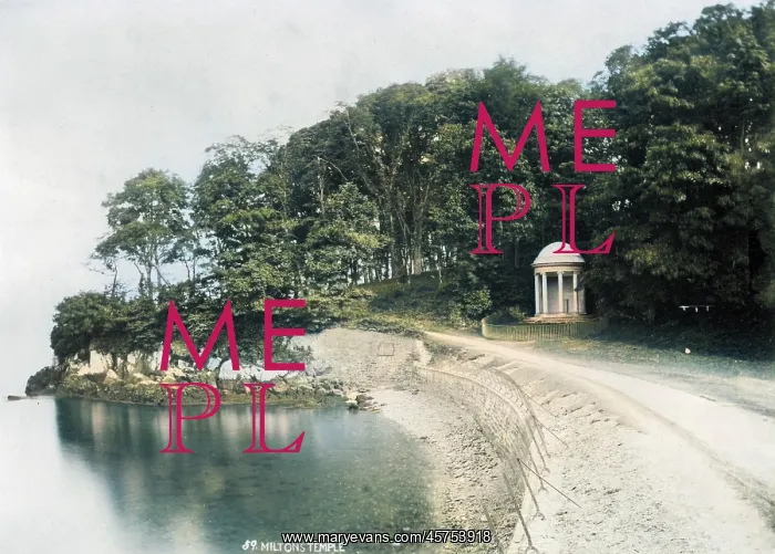 : Milton's Temple, Mount Edgcumbe Park, Cornwall : Milton's Temple, Mount Edgcumbe Park, Cornwall