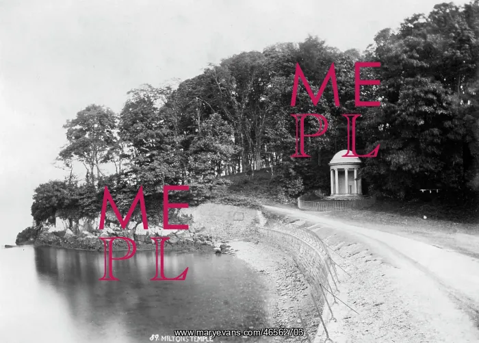 : Milton's Temple, Mount Edgcumbe Park, Cornwall : Milton's Temple, Mount Edgcumbe Park, Cornwall