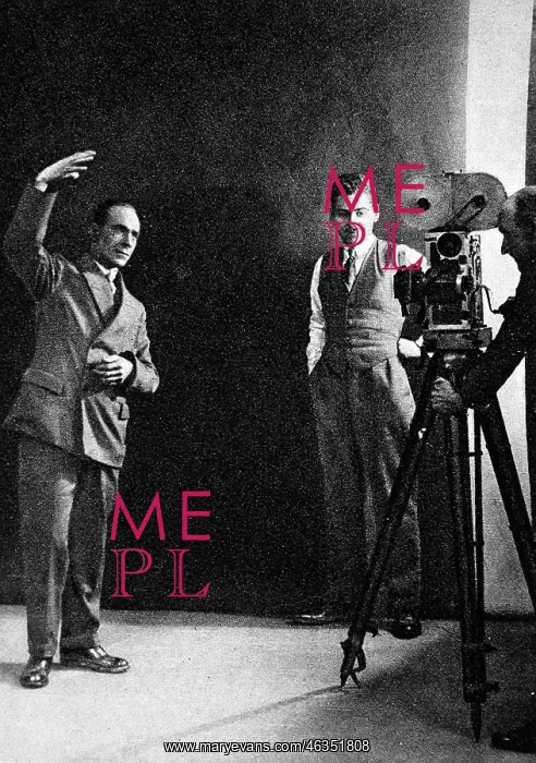 : Miming a gesture, the method of registering sunshine, posed : Miming a gesture, the method of registering sunshine, posed