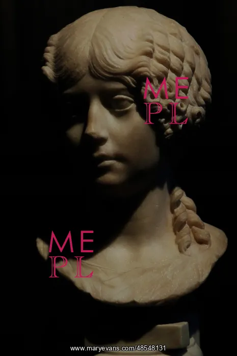 : Minatia Polla. Marble bust : Minatia Polla. Marble bust