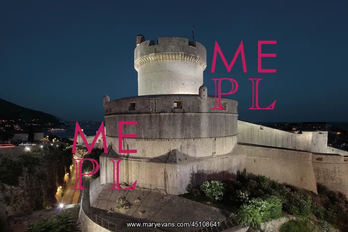 : Minceta Tower, Dubrovnik, Croatia : Minceta Tower, Dubrovnik, Croatia