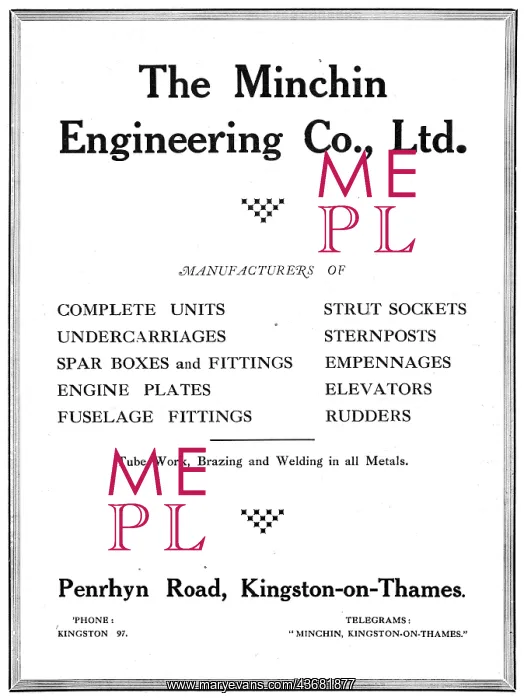 : MInchin Engineering - Aircraft Component Manufacturers : MInchin Engineering - Aircraft Component Manufacturers