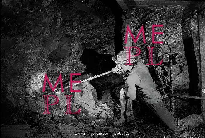 : Miner at coal face -1 : Miner at coal face -1