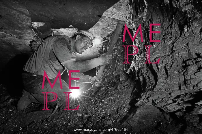: Miner at coal face -2 : Miner at coal face -2