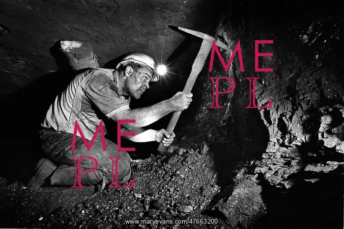 : Miner at coal face -3 : Miner at coal face -3