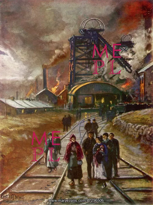 : MINERS COMING TO WORK : MINERS COMING TO WORK