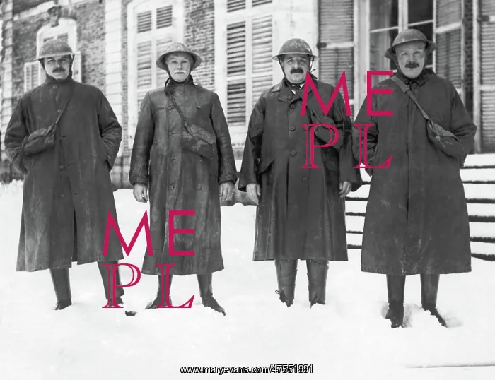: Miners Federation delegates, Western Front, WW1 : Miners Federation delegates, Western Front, WW1