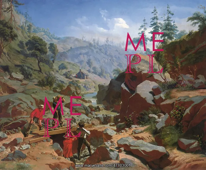 : Miners in the Sierras : Miners in the Sierras