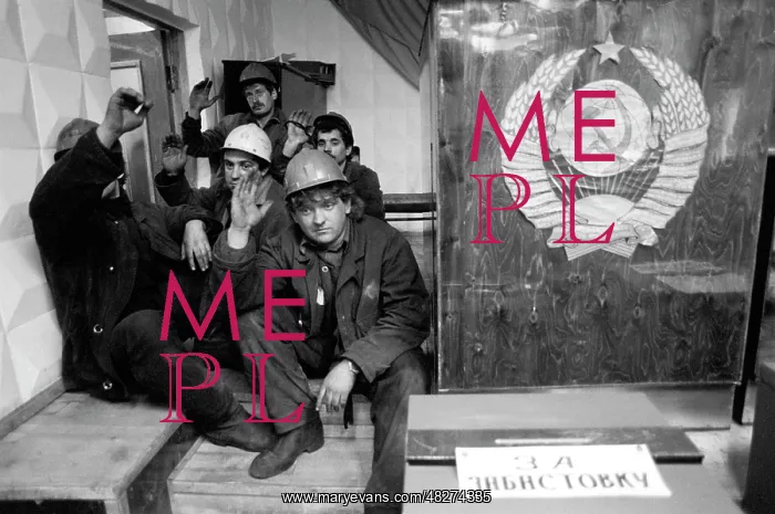 : Miners on strike, 1989 : Miners on strike, 1989