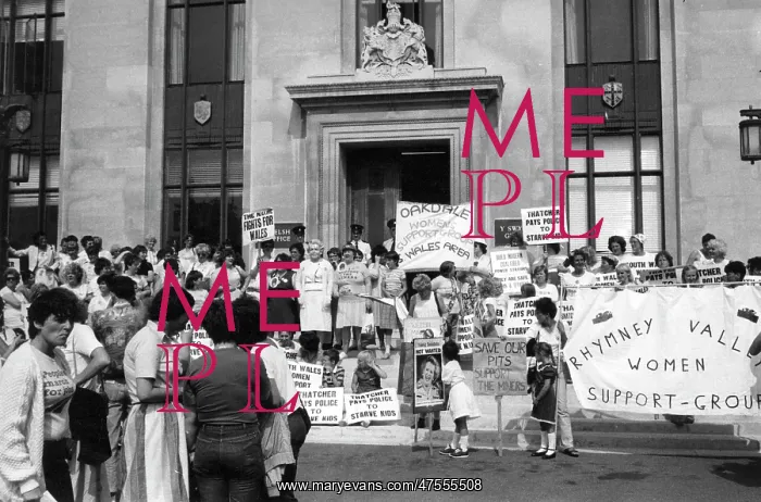 : Miners strike demonstration : Miners strike demonstration