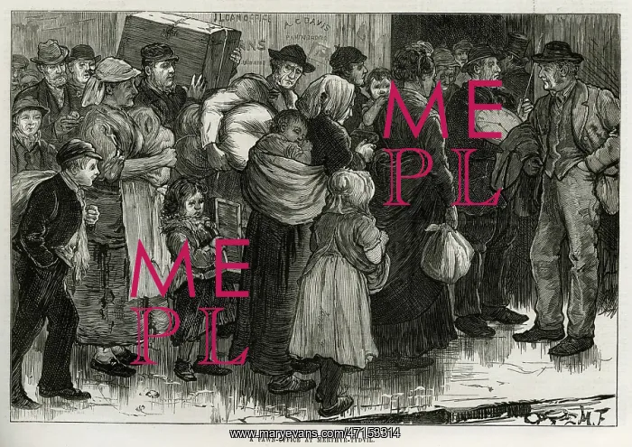 : Miners Strike, Wales 1875 : Miners Strike, Wales 1875