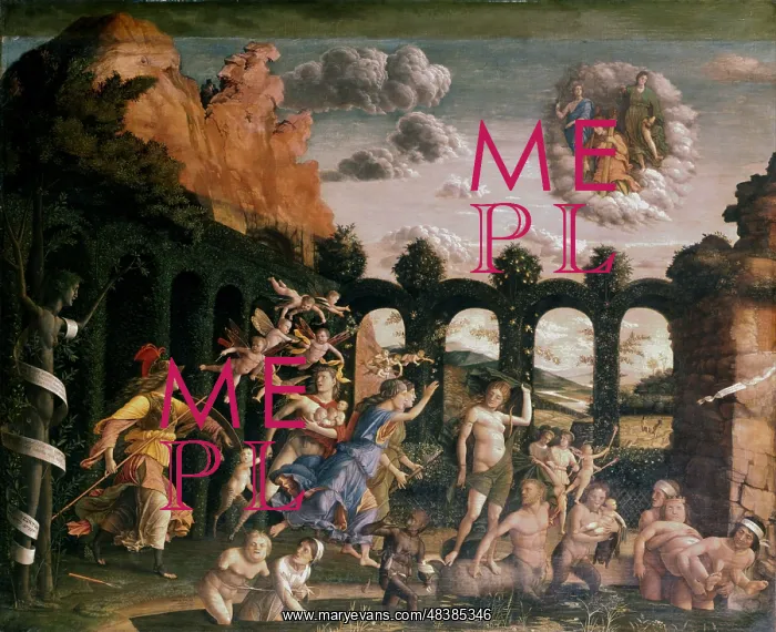 : Minerva chasing the vices from the garden of virtue : Minerva chasing the vices from the garden of virtue