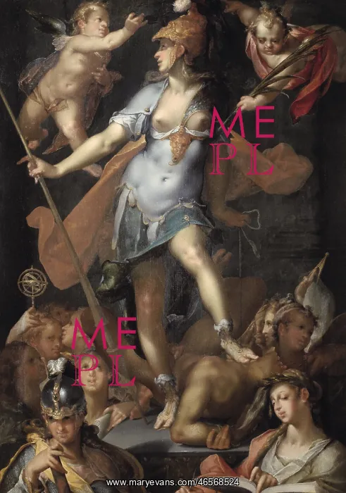 : Minerva Victorious over ignorance : Minerva Victorious over ignorance