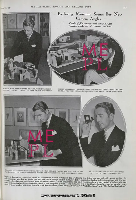 : Miniature Film Sets : Miniature Film Sets