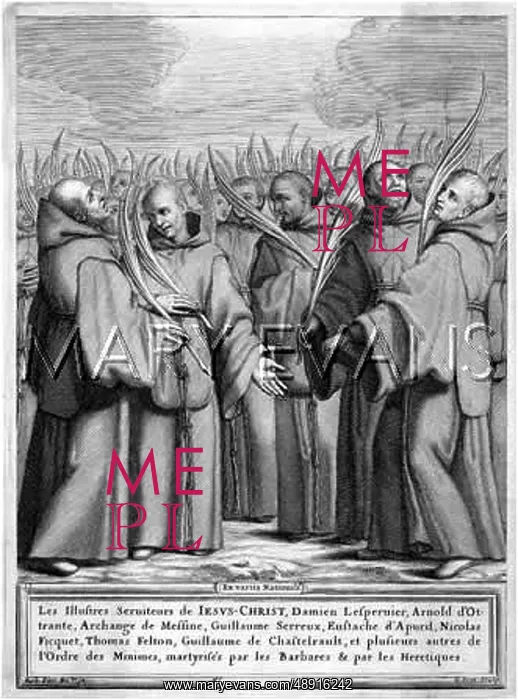 : MINIM FRIARS MARTYRED : MINIM FRIARS MARTYRED