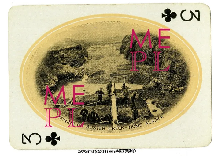 : Mining on Buster Creek, Nome, Alaska : Mining on Buster Creek, Nome, Alaska