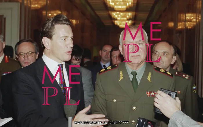 : Minister of Defense of Great Britain Michael Portillo : Minister of Defense of Great Britain Michael Portillo