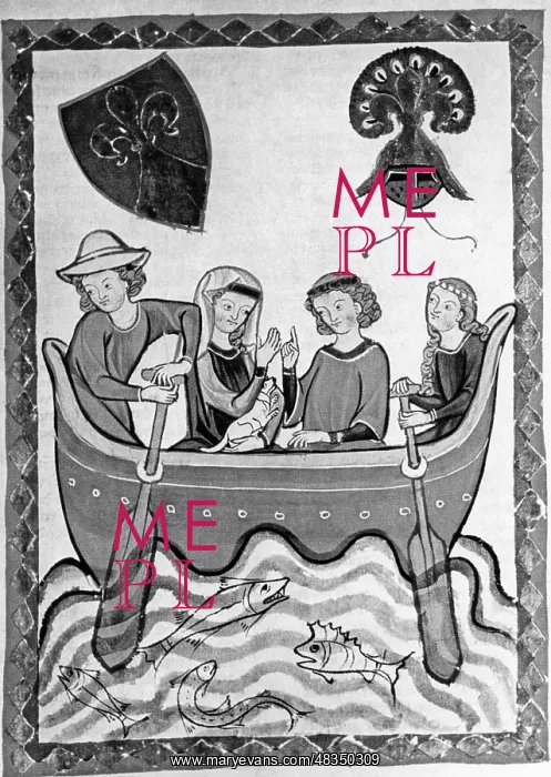  : Minnesaenger Neune, ca. 1300