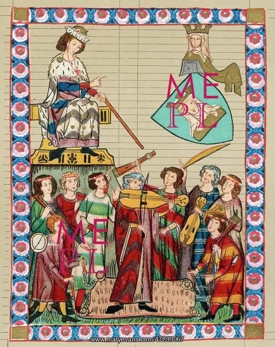 : Minnesinger Von Meissen : Minnesinger Von Meissen