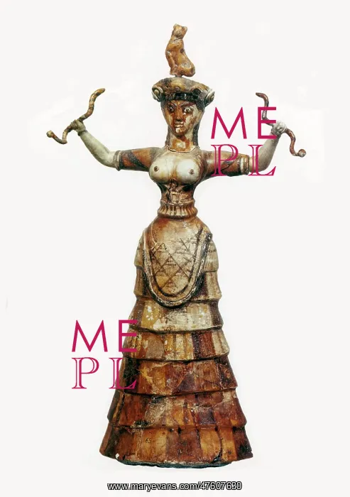 : Minoan Snake Goddess : Minoan Snake Goddess