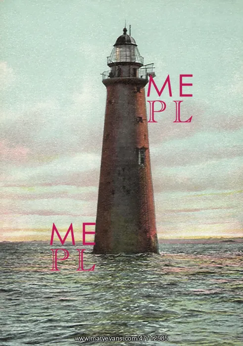  : Minot Ledge Lighthouse. Boston Harbor