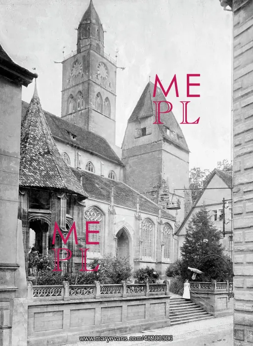 : The Minster of Ueberlingen, 1932 : The Minster of Ueberlingen, 1932