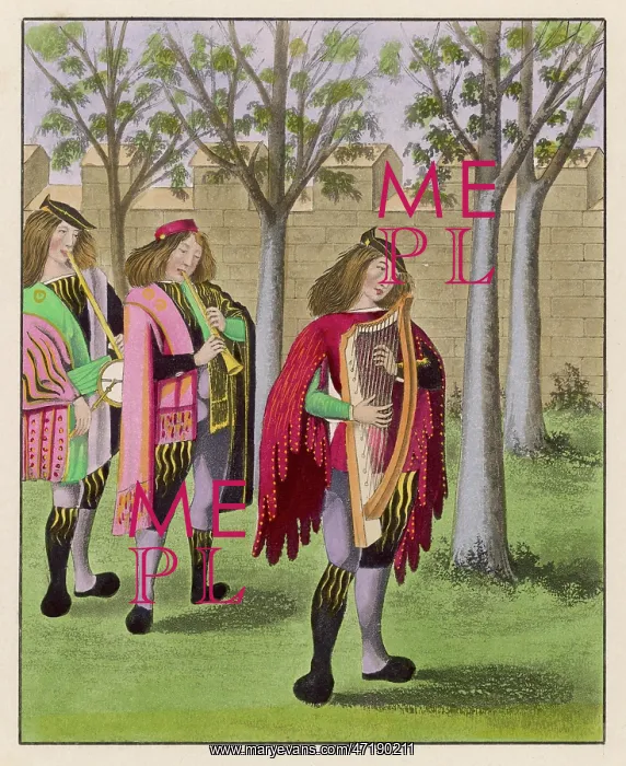 : Three Minstrels : Three Minstrels