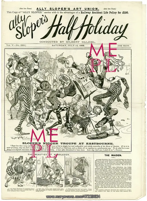 : MINSTRELS, All Sloper's Half Holiday : MINSTRELS, All Sloper's Half Holiday