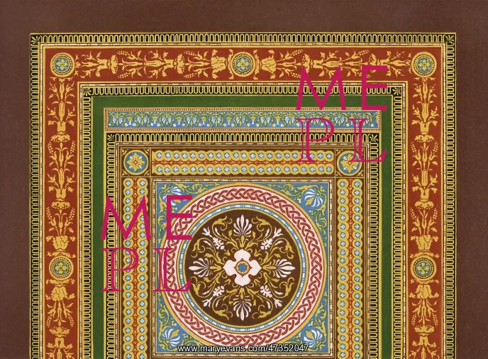 : Minton Tiles - Great Exhibition - 1851 : Minton Tiles - Great Exhibition - 1851