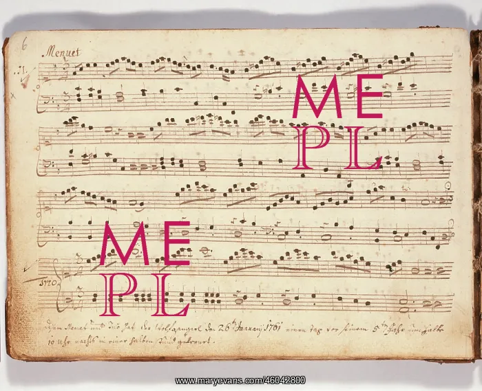 : Minuet by W. A. Mozart : Minuet by W. A. Mozart