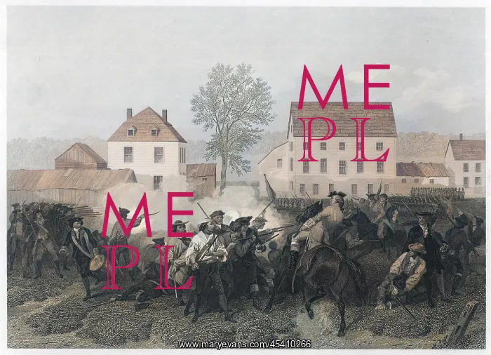  : Minutemen resisting the British, Lexington, Massachusetts