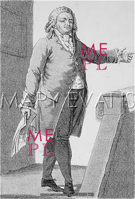  : MIRABEAU. Honore Gabriel Riqueti, comte de MIRABEAU French statesman